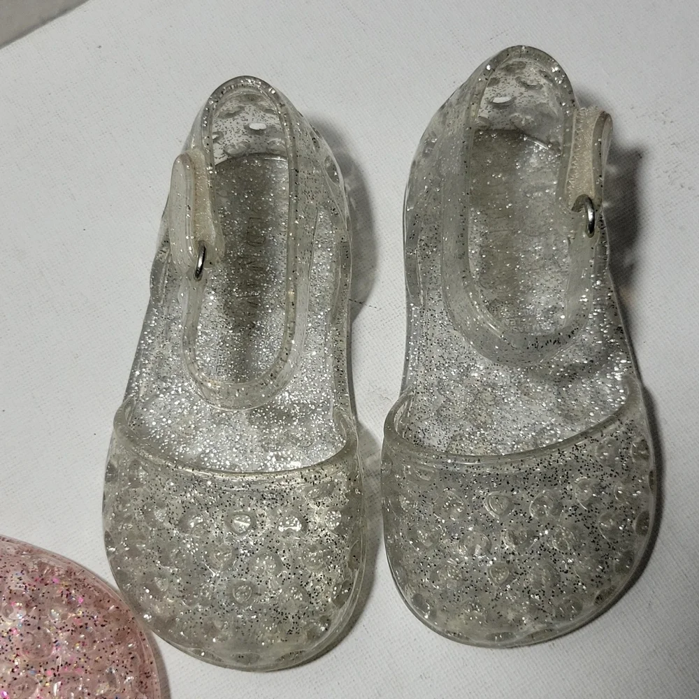 Baby Jelly Shoes Size 3 6-11 Months 2 pair